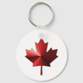 Canada Flag Maple Leaf Sleutelhanger (Voorkant)