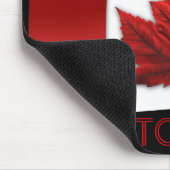 Canada Flag Mousepad Canada Maple Leaf Mousepad Muismat (Hoek)