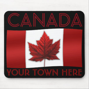 Canada Flag Mousepad Canada Maple Leaf Mousepad Muismat