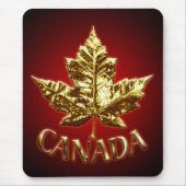 Canada Flag Mousepad Canada Maple Leaf Mousepad Muismat (Voorkant)