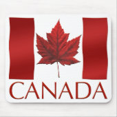 Canada Flag Mousepad Canada Maple Leaf Mousepad Muismat (Voorkant)