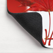 Canada Flag Mousepad Canada Maple Leaf Mousepad Muismat (Hoek)