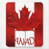 Canada Flag Mousepad Canada Maple Leaf Mousepad Muismat (Voorkant)