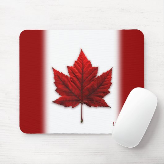 Canada Flag Mousepad Canada Maple Leaf Mousepad Muismat (Met muis)