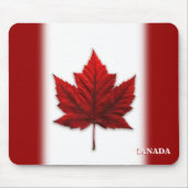 Canada Flag Mousepad Canada Maple Leaf Mousepad Muismat (Voorkant)
