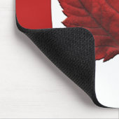 Canada Flag Mousepad Canada Maple Leaf Mousepad Muismat (Hoek)