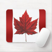 Canada Flag Mousepad Canada Maple Leaf Mousepad Muismat (Met muis)