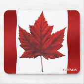 Canada Flag Mousepad Canada Maple Leaf Mousepad Muismat (Voorkant)
