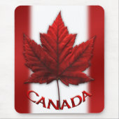 Canada Flag Mousepad Canada Maple Leaf Mousepad Muismat (Voorkant)