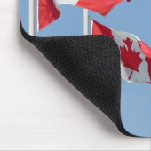 Canada Flag Mousepad Canada Souvenir Mousepad Muismat (Hoek)