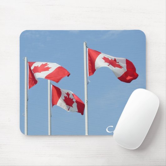 Canada Flag Mousepad Canada Souvenir Mousepad Muismat (Met muis)