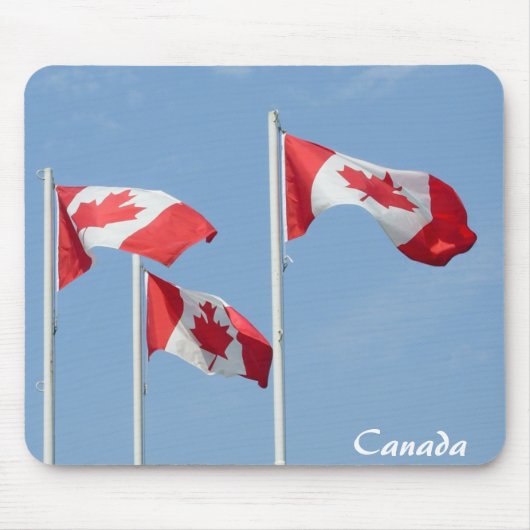 Canada Flag Mousepad Canada Souvenir Mousepad Muismat (Voorkant)
