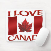 Canada Flag Mousepad I Love Canada Mousepad Muismat (Met muis)