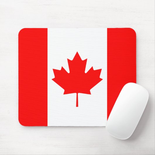 Canada Flag Mousepad Muismat (Met muis)