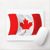 Canada Flag Mousepad Muismat (Met muis)