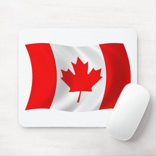 Canada Flag Mousepad Muismat (Met muis)