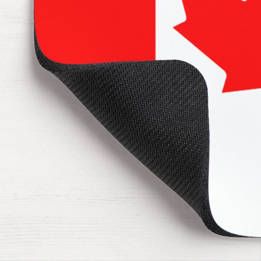 Canada Flag Mousepad Muismat (Hoek)
