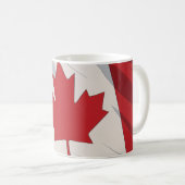 Canada Flag Mug Koffiemok (Voorkant rechts)