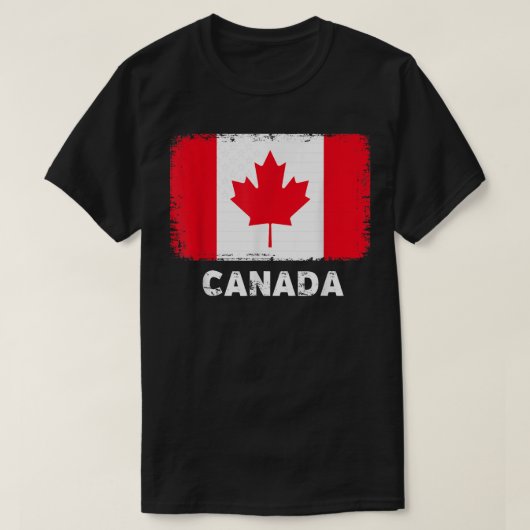 Canada Flag ondersteuning Canadese People Women Ma T-shirt (Design voorkant)