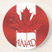 Canada Flag Onderzetters Canada Souvenir Onderzett (Voorkant)