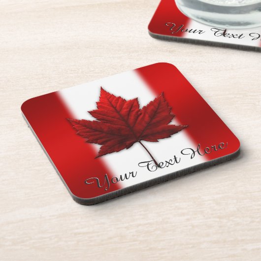 Canada Flag Onderzetters Specialized Canada Onderz (Linkerzijde)