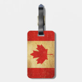 Canada Flag  ontwerp Bagagelabel (Achterkant verticaal)