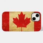 Canada Flag  ontwerp Case-Mate iPhone Case (Achterkant (horizontaal))