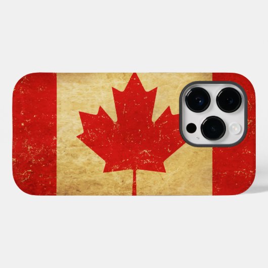 Canada Flag ontwerp Case-Mate iPhone Case (Achterkant (horizontaal))