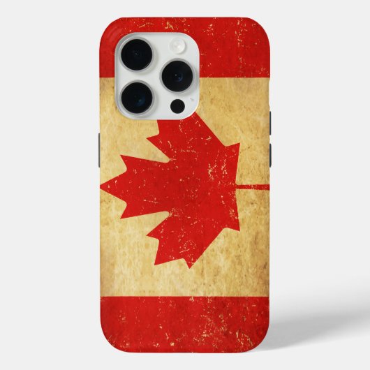 Canada Flag  ontwerp Case-Mate iPhone Case (Achterkant)