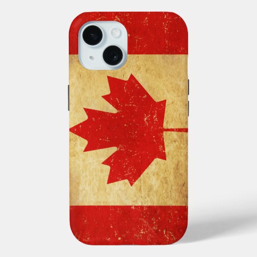 Canada Flag  ontwerp Case-Mate iPhone Case (Achterkant)