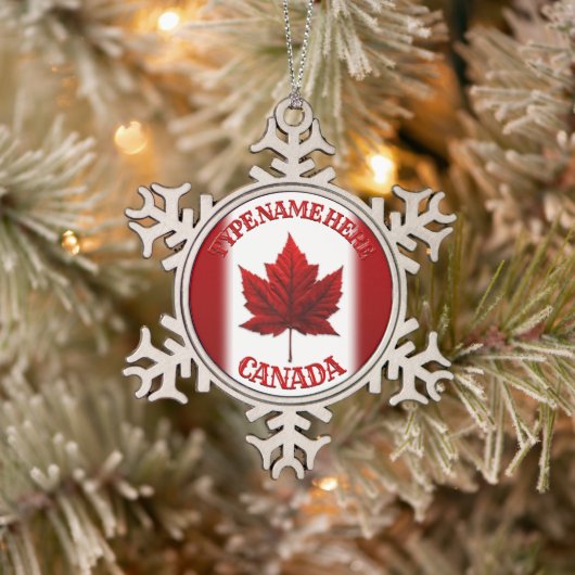 Canada Flag Ornament Canada kerstversiering (Boom)