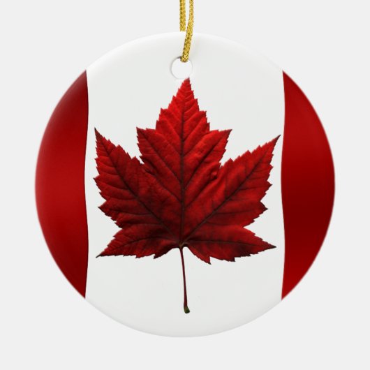 Canada Flag Ornament Souvenirs & Canada Gifts (Voorkant)