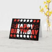 Canada Flag Patriotic Birthday Kaart (Gele Bloem)