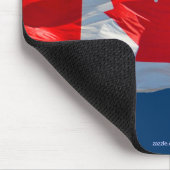 CANADA FLAG Patriotic Canadian Mousepad Muismat (Hoek)