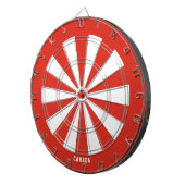 Canada Flag Patriot's Bullseye Dartbord (Voorkant Rechts)