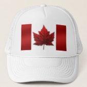 Canada Flag Pet Trucker Hat Canada Souvenir Pet (Voorkant)