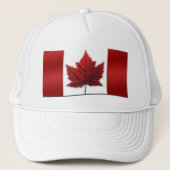 Canada Flag Pet Trucker Hat Canada Souvenir Pet (Voorkant)