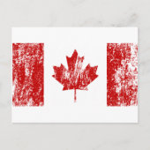 Canada Flag Pride Briefkaart (Voorkant)