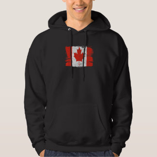 Canada Flag Pride Friendship Pride Peace  R Hoodie