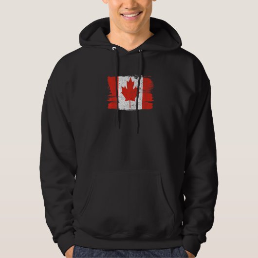 Canada Flag Pride Friendship Pride Peace R Hoodie (Voorkant)