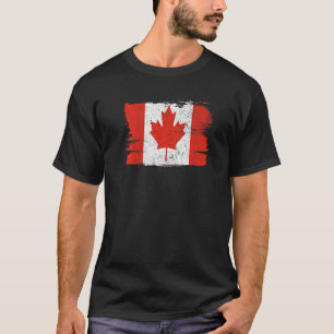 Canada Flag Pride Friendship Pride Peace R T-shirt