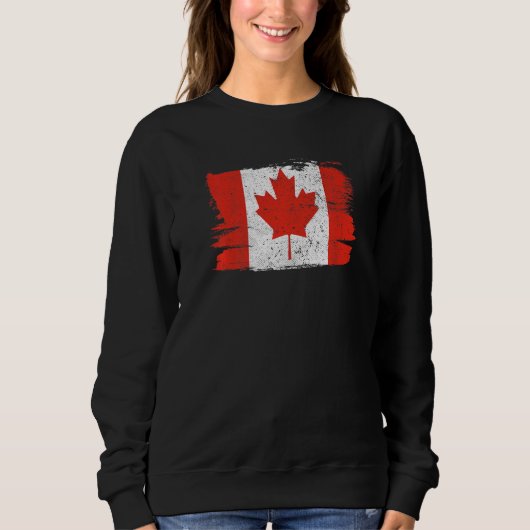 Canada Flag Pride Friendship Pride Peace R Trui (Voorkant)