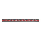 Canada Flag Ribbon Custom Canada Ribbon Grosgrain Lint (Voorkant)