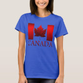 Canada Flag Shirt Plus Size Canada Baseball Jersey (Voorkant)
