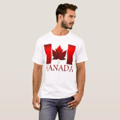 Canada Flag Shirt Plus Size Canada Baseball Jersey (Voorkant volledig)