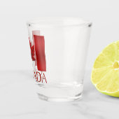 Canada Flag Shot Glasses Custom Canada Souvenirs Glas (Rechts)
