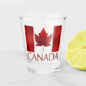 Canada Flag Shot Glasses Custom Canada Souvenirs Shot Glas (Voorkant)