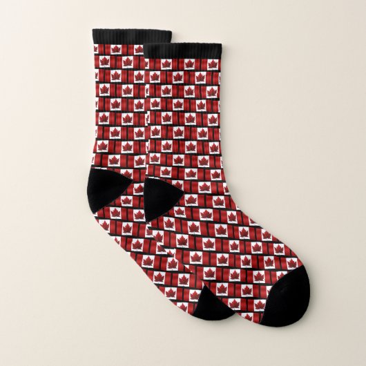 Canada Flag Socks Canada Souvenir Socks Sokken (Paar)