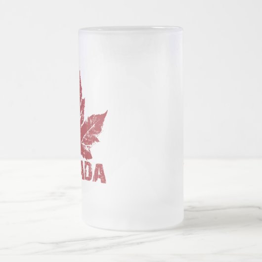 Canada Flag Souvenir Beer Glass Canada Mok (Center)