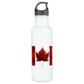 Canada - Flag Souvenir Bottle Waterfles (Voorkant)